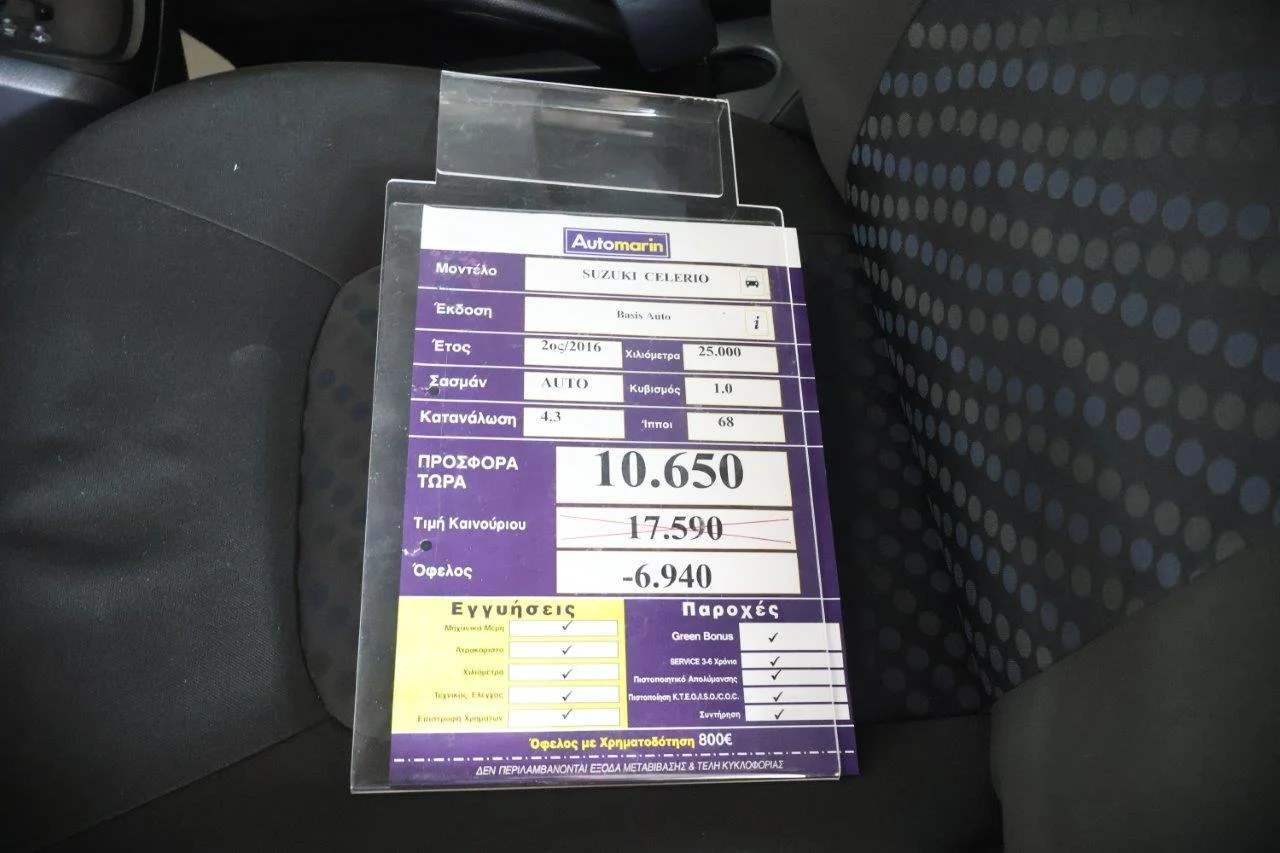 Suzuki Celerio - View model 23